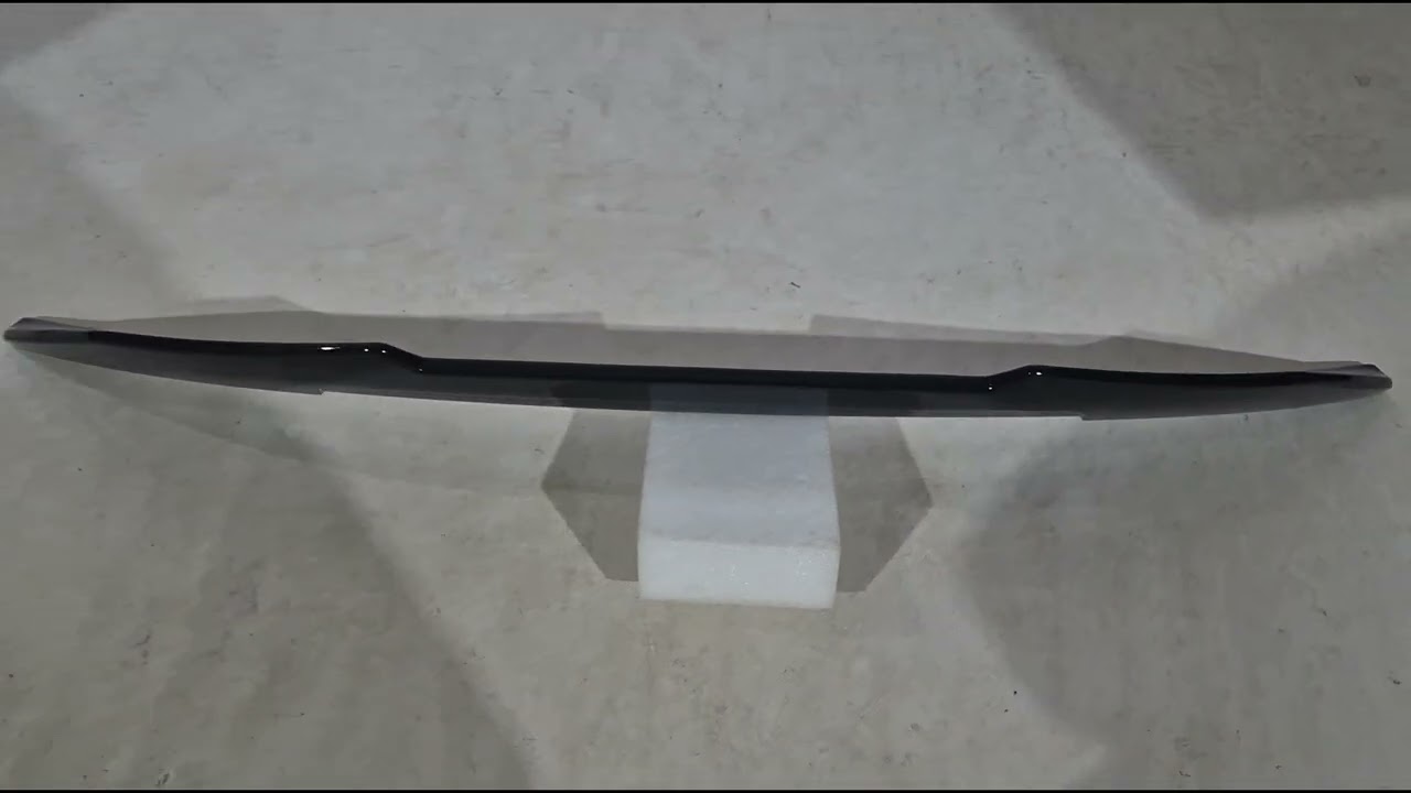 BMW 4 серія G22/23/26 2020- рр. Спойлер PSM-Style (для G22, чорний глянець) Video 2