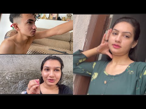 Bhargav bhai no divas che aaj || bali ben aaj jaju bhani lidhu che 🤣|| pc art vlogs