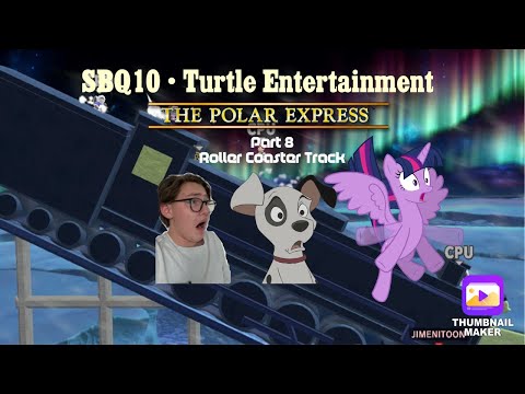 “The Polar Express” (SBQ10 Style) Part 8: Roller Coaster Track ￼