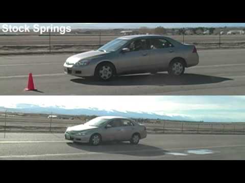 Eibach Pro-Kit Springs vs. Stock Springs