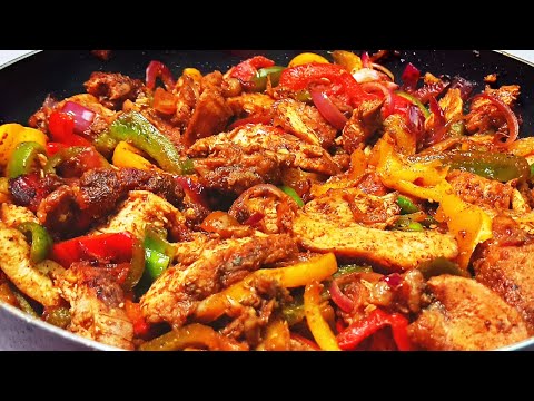 How to make chicken fajita