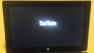 Surface stuck at Surface screen