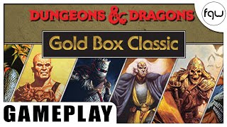 DUNGEONS & DRAGONS GOLD BOX CLASSICS Gameplay (PC 4K 60FPS)
