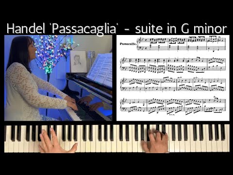 Handel 'Passacaglia'  (Suite 7 in G minor HWV 432)