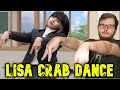 I Can't!🤣 Lisa Crab Dance (Upgraded Thai Dance) [REACTION]