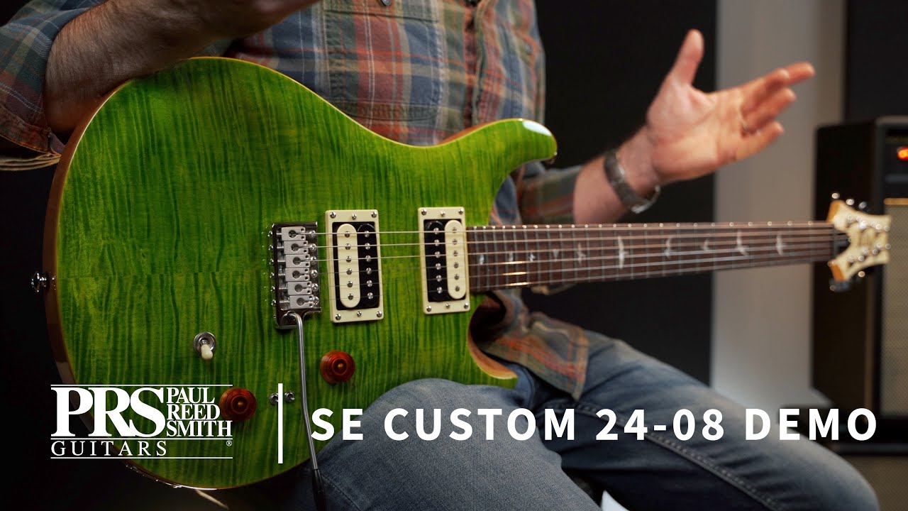 The SE Custom 24-08 | PRS Guitars - YouTube