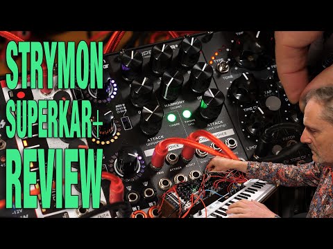 Strymon SuperKar+ 32-Voice String Synthesis Module 2025 - Present - Black image 2