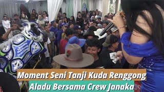 Download lagu Moment Seni Tanji Kuda Renggong Aladu Bareng Crew Janaka Group || Live Cibitung Girang mp3