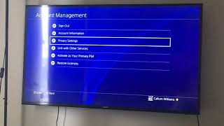 How to change privacy settings on PS4