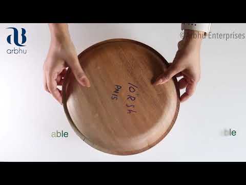 Areca round shallow 10