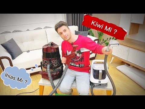 KİWİ KCC-4320 KOLTUK VE HALI YIKAMA MAKİNESİ İLE İHLAS TEMİZLİK ROBOTU KARŞILAŞTIRMASI