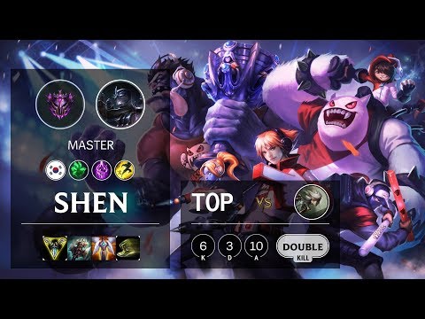 Shen Top vs Camille - KR Master Patch 10.5