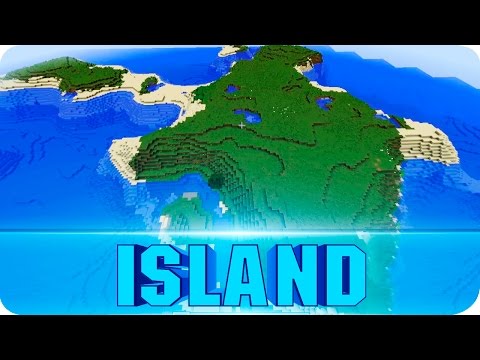 JerenVids - Minecraft Seeds - Large Survival Island with One Tree - 1.9 / 1.8 Island Seed