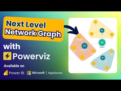 Create a Stunning Network Graph in Power BI! | Network Graph by Powerviz