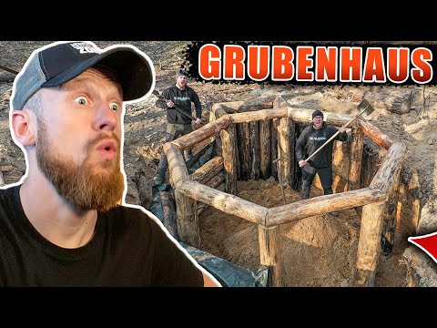 Das GRUBENHAUS bekommt WÄNDE! | Fritz Meinecke reagiert auf die Naturensöhne