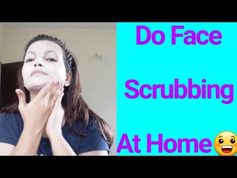 How to do Face scrub|Everyouth exfoliating walnut scrub|AlwaysPrettyUseful by PC Video