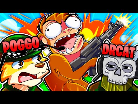 CALL OF DUTY MA CON LE SCIMMIE È TOTALMENTE FOLLE! CI SONO LE BACKROOMS!