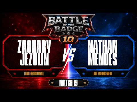 Zachary Jezulin vs Nathan Mendes Battle of the Badge 10 City of Industry