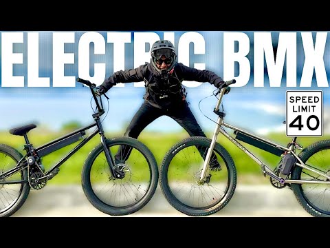 MOST POWERFUL BMX E-BIKE: 45 MPH on Chimera BMX!  🤯