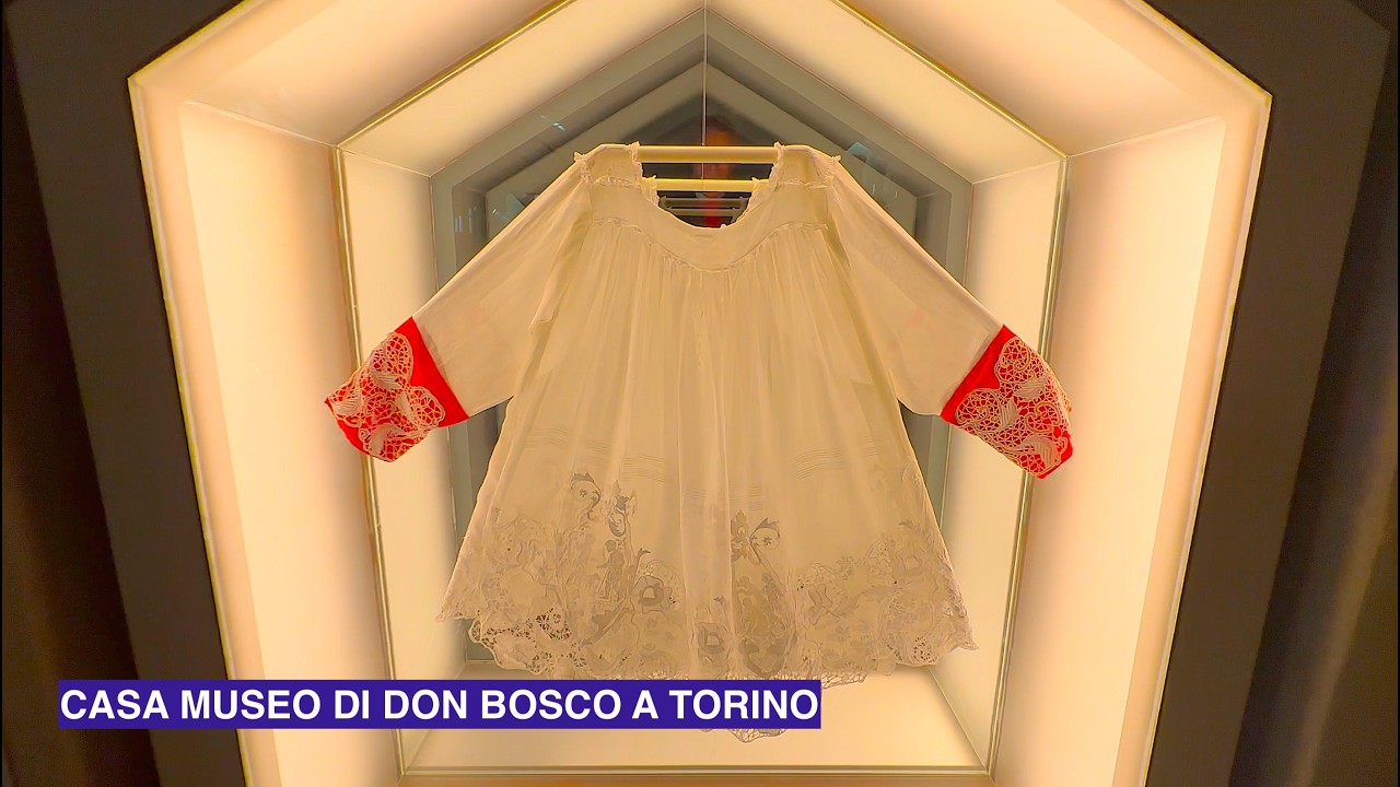 CASA MUSEO DI DON BOSCO, VALDOCCO TORINO, ITALIA. Documentario Luca Vincitore. Tele Italia