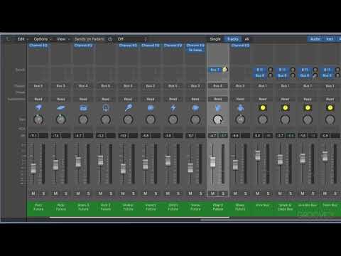 Sends on Faders & Independent Pan (Logic Pro X 10.4.2 Update Explained)