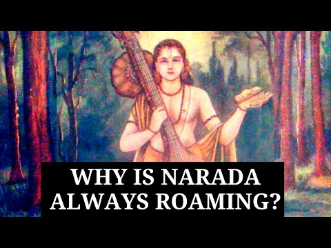 Why Narada Muni Does Not Stay In One Place?