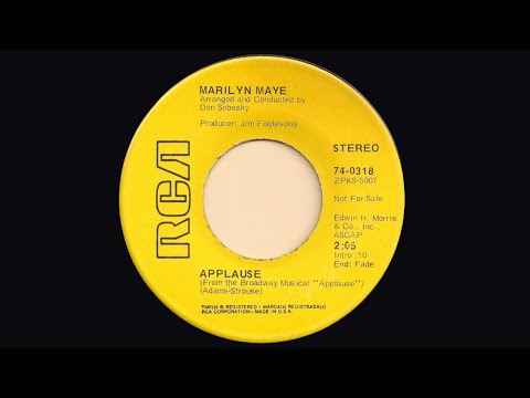 Marilyn Maye - Applause (1970)