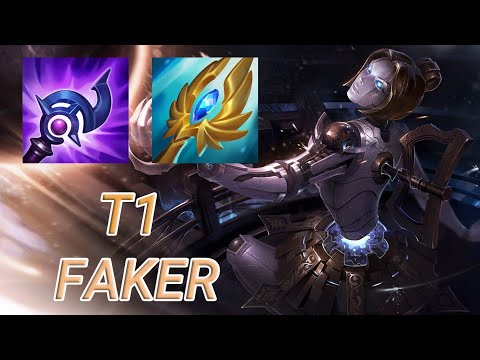 T1 Faker Orianna Mid VS Cassiopeia | KR Challenger Patch 13.17