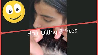 2in1 videos||Nit picking & hair Oiling||ASMR PAKISTAN