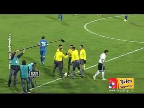 JSL 2014/15: 10.Kolo: Jagodina - Partizan 1:0 (0:0)