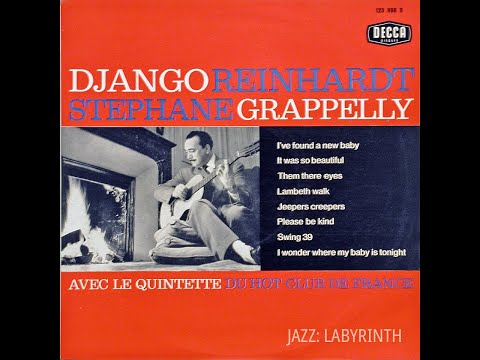 Django Reinhardt & Stephane Grappelly - Fr Decca 123 998 10inch LP FULL