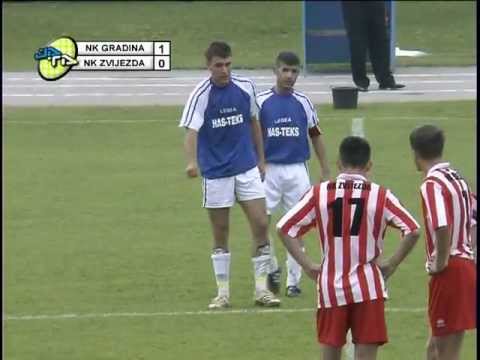 NK Gradina Srebrenik 1:0 NK Zvijezda Gradačac (gol Turbića za 1:0)
