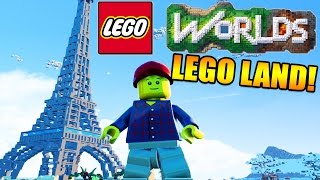 LEGO Worlds - LEGO Land Building Underwater Base, Race Track, Airport & More! #2 (LEGO Worlds)