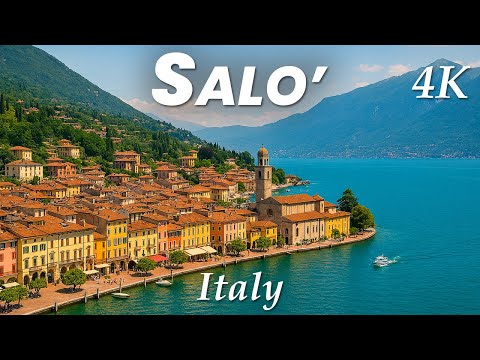 Salò - Lake Garda: 4K Walking Tour + Local Food & Travel Tips