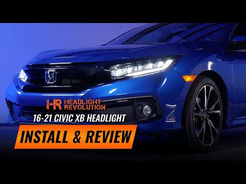 2016 - 2021 Honda Civic Morimoto XB LED Headlight Install & Review