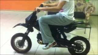 Atomik 90CC Dirt-Bike on Gumtree Start-up and Rev-up