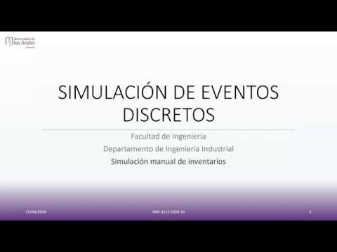 05 - Simulación manual - Inventarios - Medidas de desempeño
