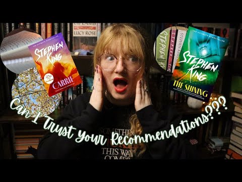 FIRST time reading Stephen King ~ Horror Reading Vlog