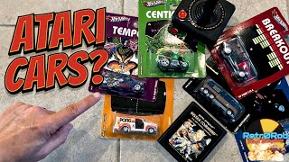 Atari Hot Wheels Collection from 2012 All 6 of them!