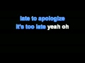 Apologize Karaoke Justin ...