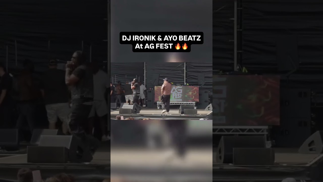 officialdjironik ayobeatz at AG FEST 🔥🔥🔥🔥#djagonline #teamag #ukdj #tiktokdj #djlife