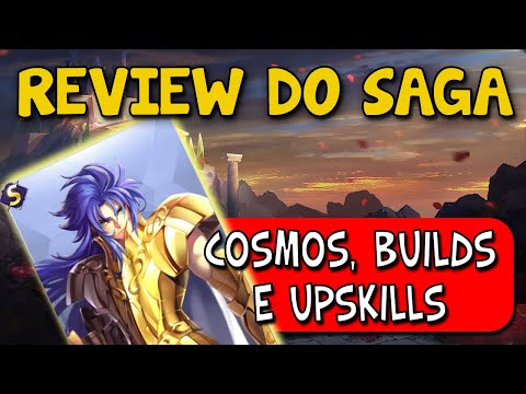 REVIEW DO SAGA DE GÊMEOS - SKILLS, COSMOS E COMO USAR - SAINT SEIYA AWAKENING