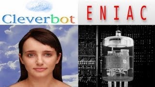 Cleverbot vs ENIAC - Worlds Biggest Computer meets modern AI chatbot