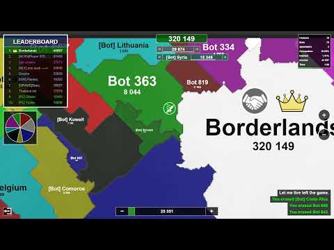 Borderlands Takes The Borders! Territory Games io - Territorial IO
