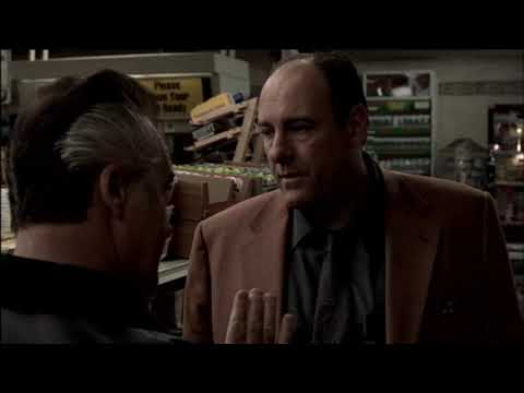Paulie & Tony store meeting (The Sopranos)
