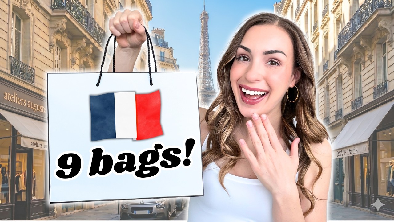 WHAT I GOT IN PARIS! Mid-Range Handbag Haul