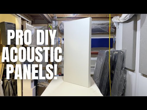 How to Build DIY Acoustic Panels like a PRO!