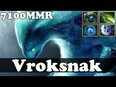 Dota 2 - Vroksnak 7100 MMR Plays Morphling vol 2 - Ranked Match Gameplay