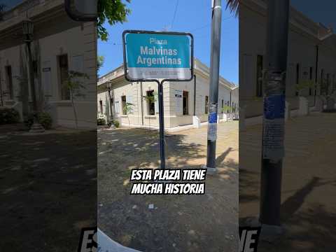 Conociendo La plaza MALVINAS ARGENTINA 🇦🇷 #cicloturismo #aventura #sinmiedoalaaventura #bikelife