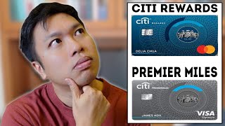 Citi PremierMiles VS Citi Rewards - Which is the BEST